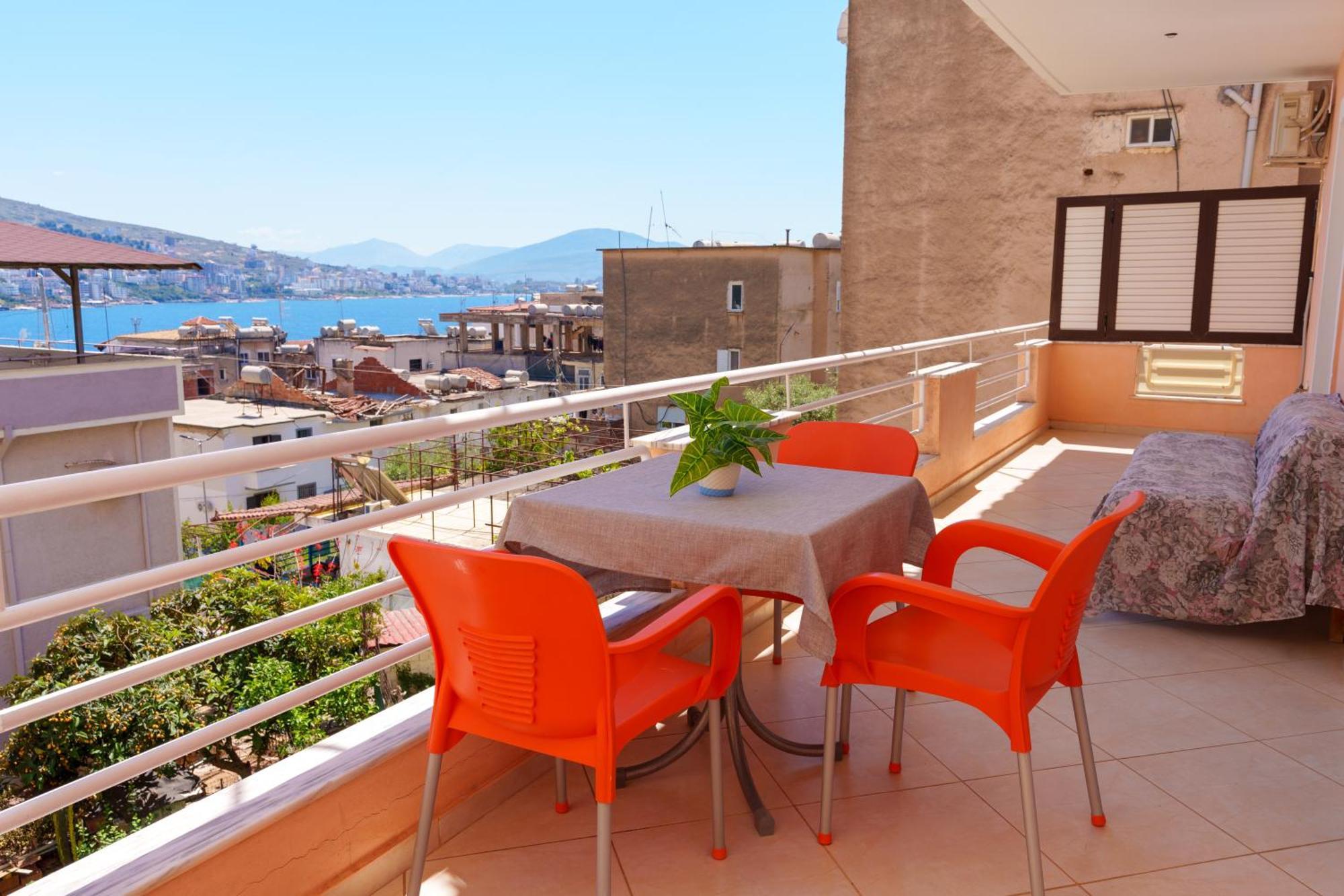 Sarah'S Apartments - 5 Min Walk To Beaches & Boulevard - Big Balcony! Sarandë 外观 照片